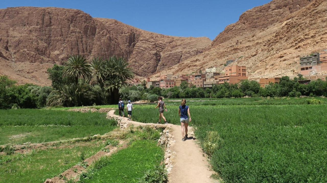 Kasbah Restaurant La Petite Gorge Hotel Tinghir Bagian luar foto